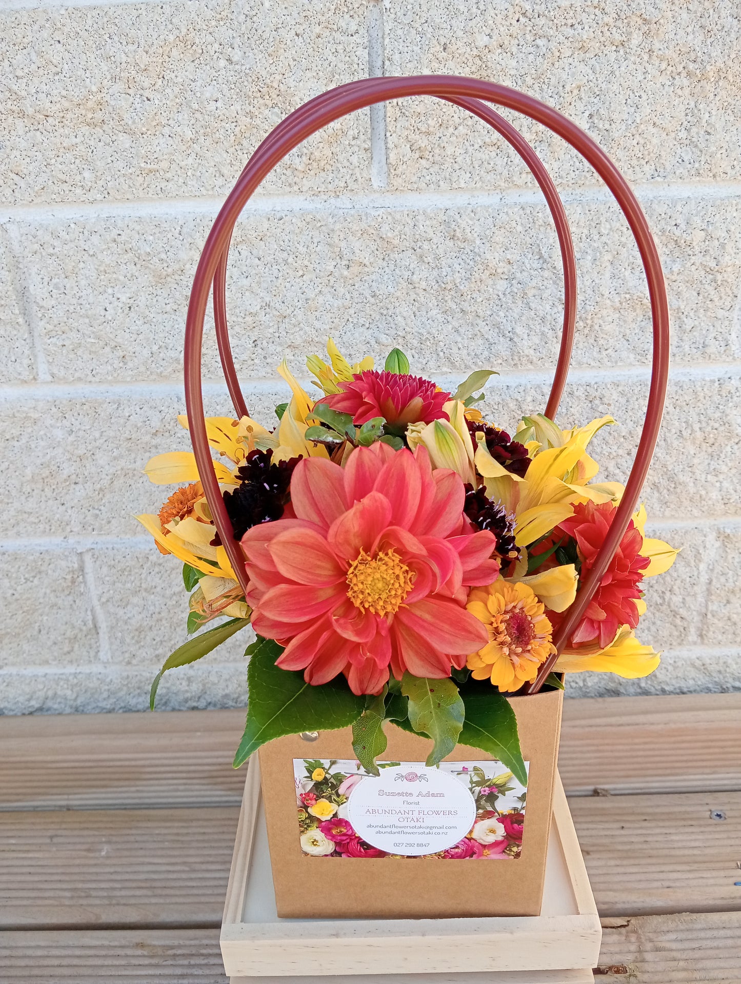 $20 Seasonal Bagged Bouquets