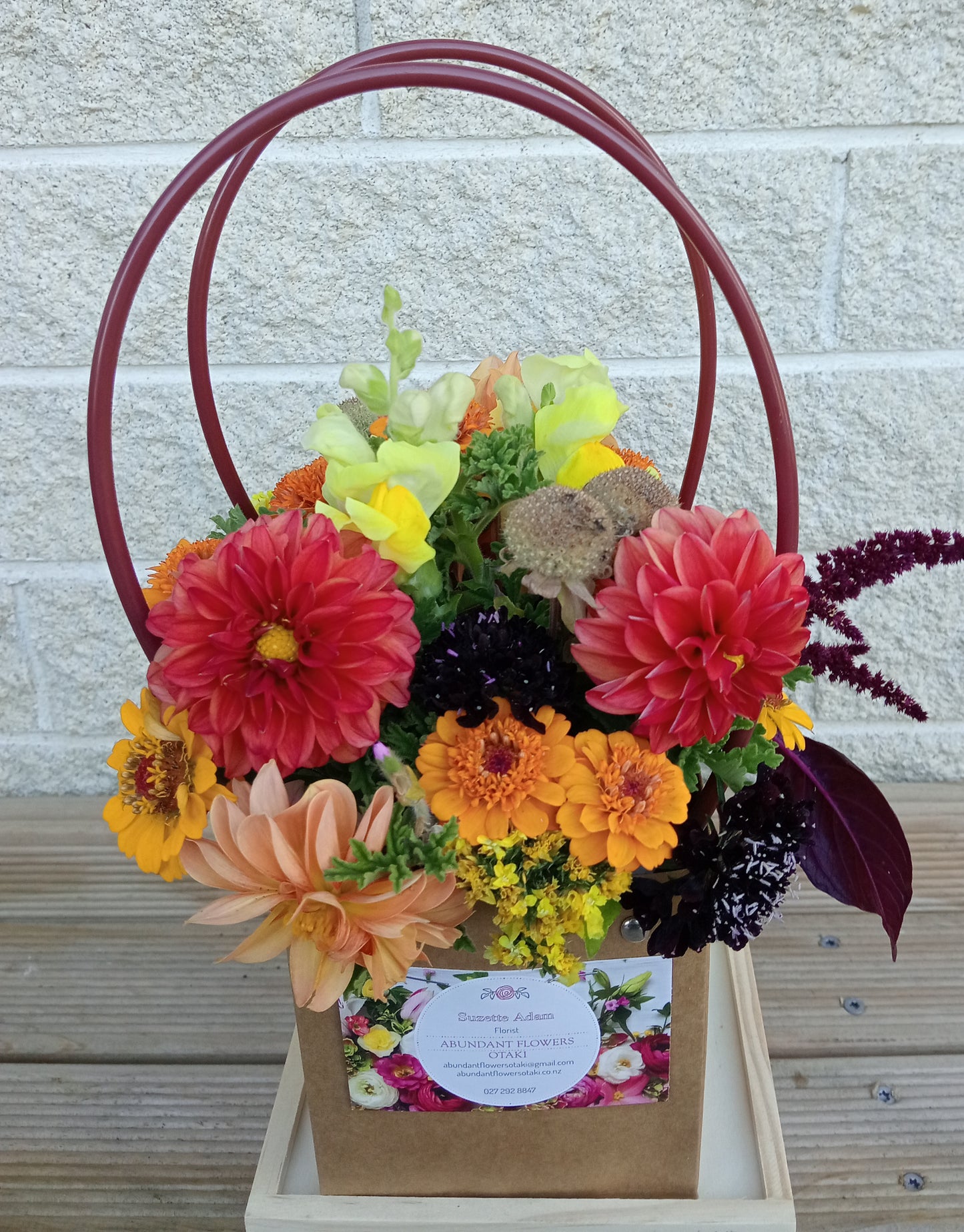 $20 Seasonal Bagged Bouquets