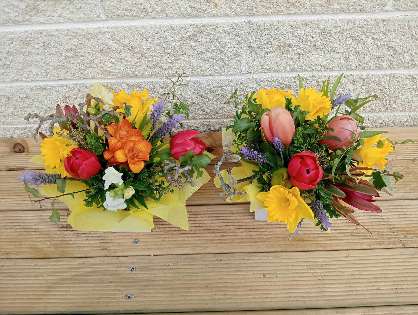 Garden Posy Noodle Boxes